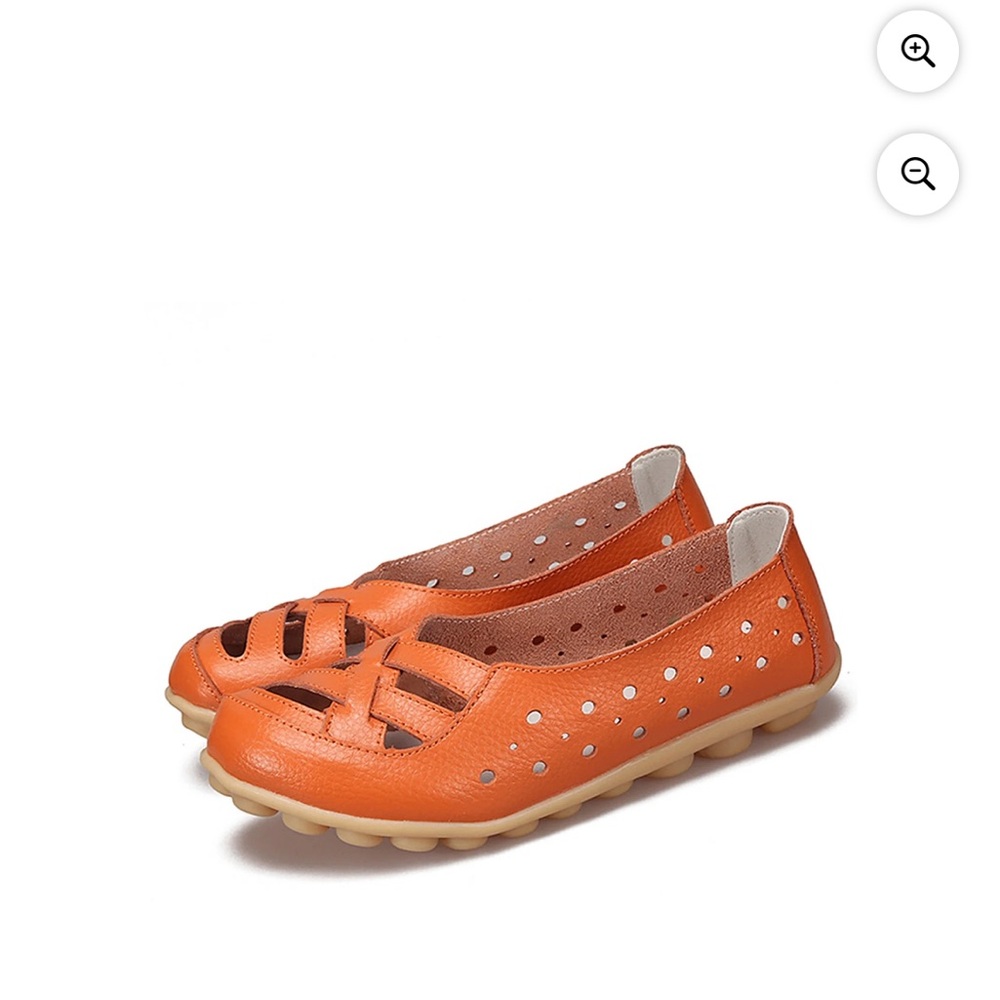 Orthopedic Loafers - Orange